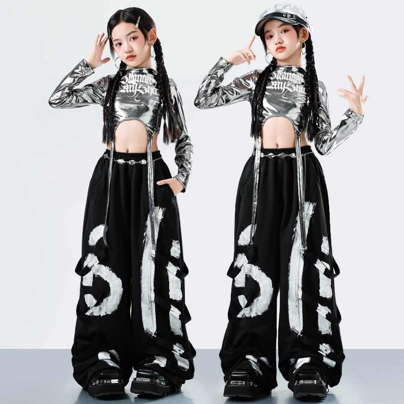 Korean Lifestyle - Koreanischer Y2K Kinder Streetwear Stil Hip-Hop