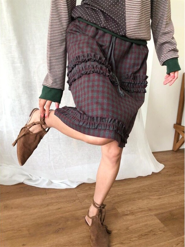 Retro College-Mädchen Halbrock – Korean Girls Lifestyle Bewertung und Preis